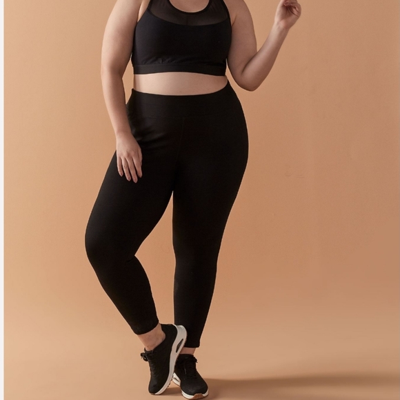 Penningtons Pants - Penningtons Activezone Yoga Legging Pants Gym Workout Plus Size 1X Activewear